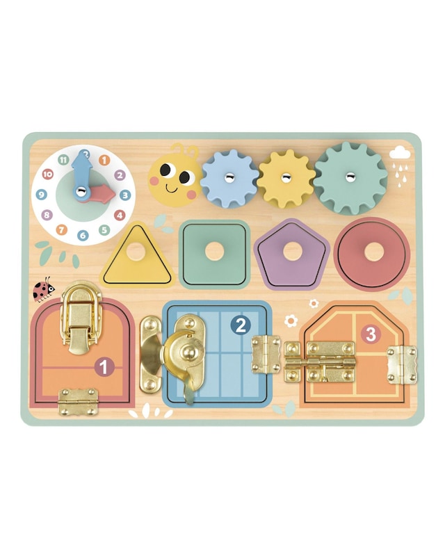 New In - Wooden Busy Board
