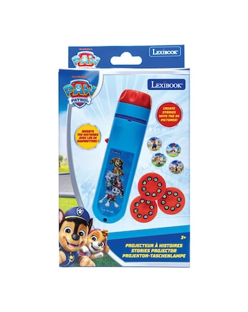 Paw Patrol Stories projector and torch light