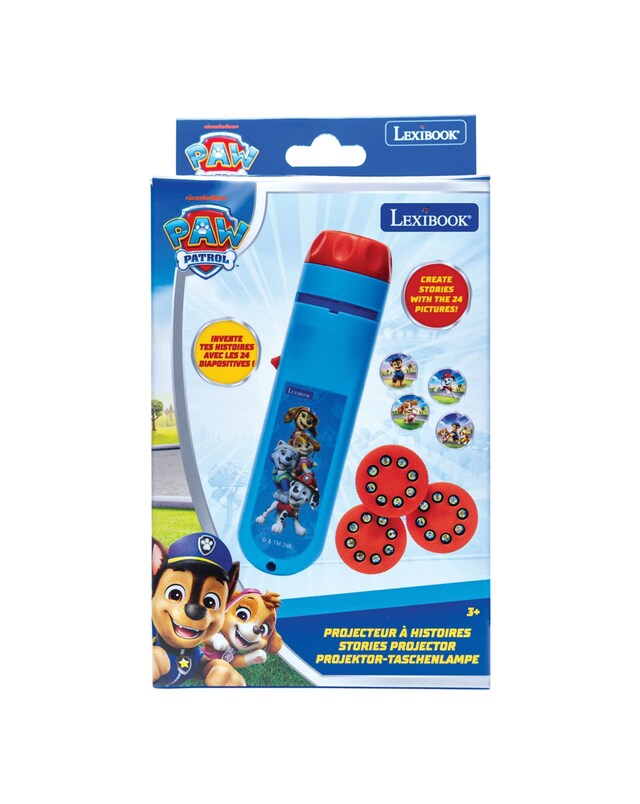 New In - PawPatrol Stories projector torch light