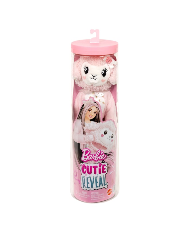 New In - Barbie Reveal Doll: Sweet Bows Pink Lamb