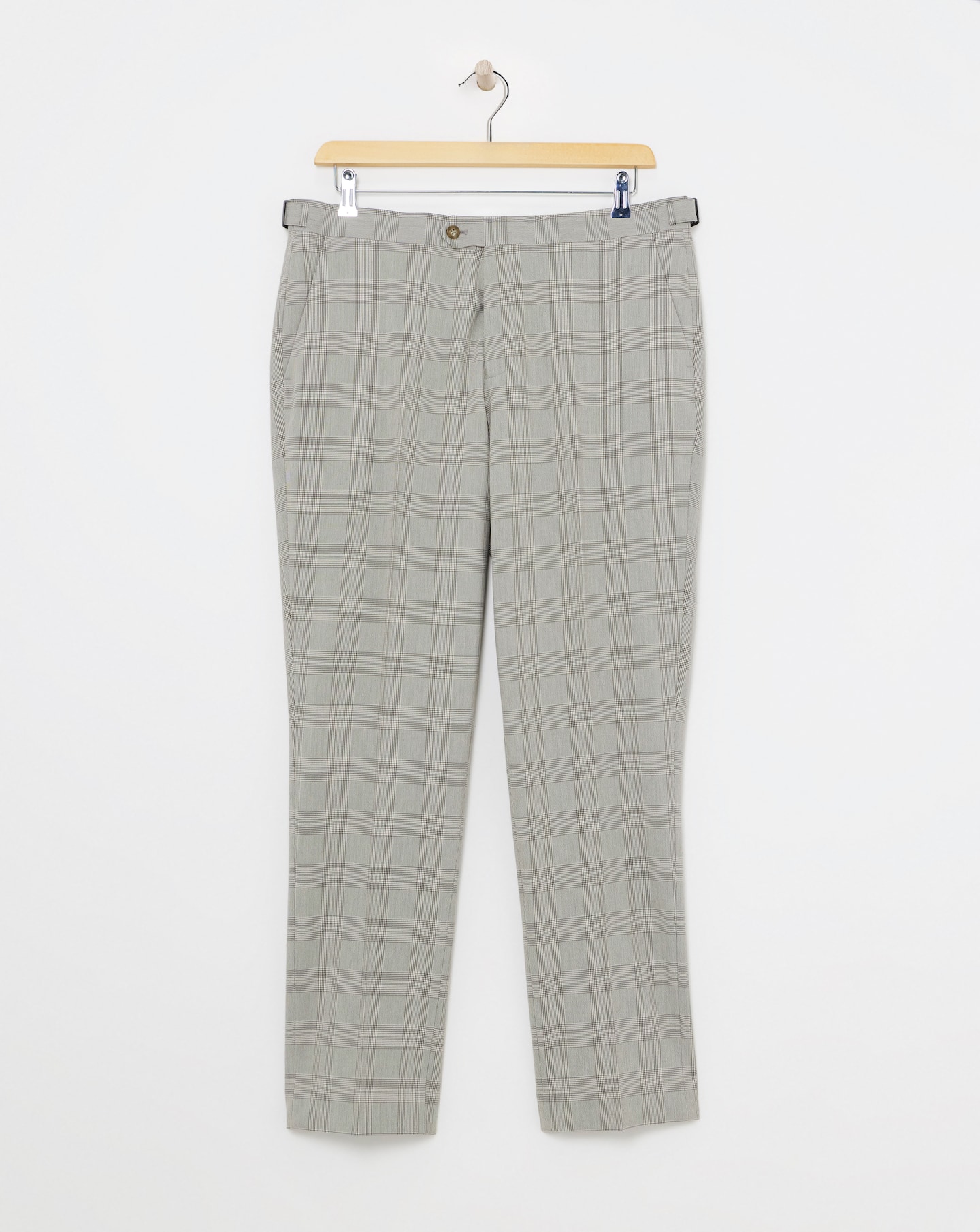 Tailored Check Suit Trouser
