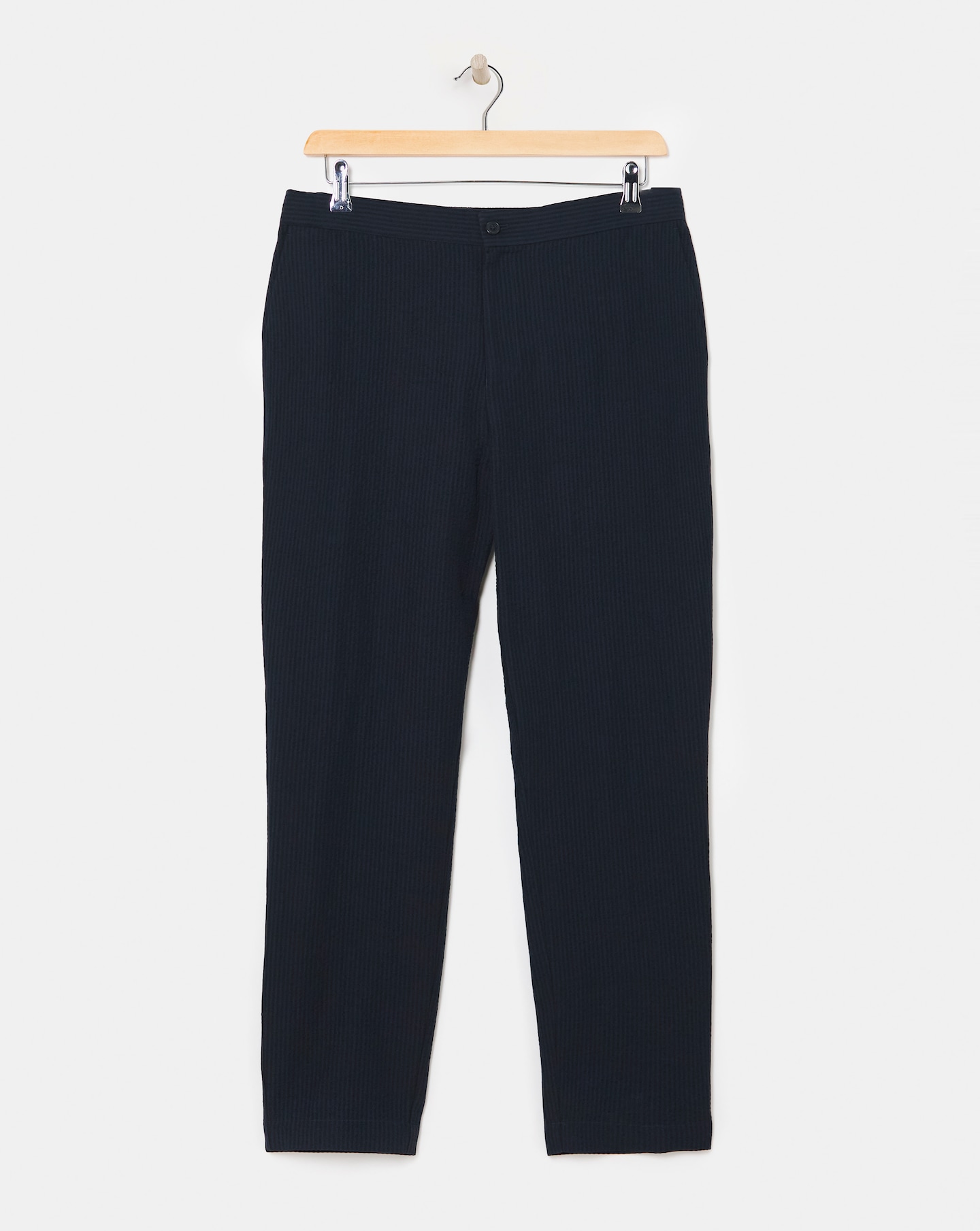 Seersucker Cotton Suit Trouser