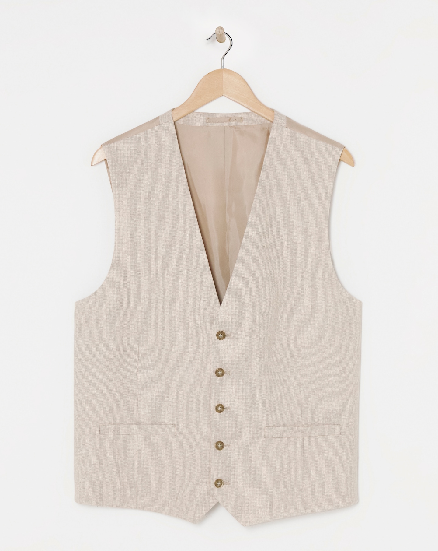 Linen Blend Waistcoat