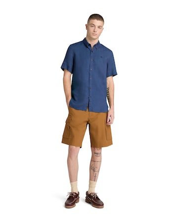 Timberland Linen Short Sleeve Shirt