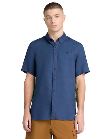 Timberland Linen Short Sleeve Shirt