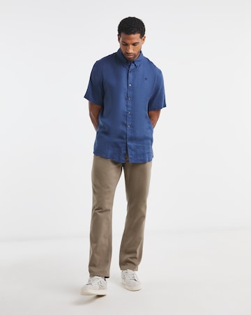 Timberland Linen Short Sleeve Shirt
