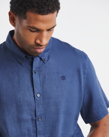 Timberland Linen Short Sleeve Shirt