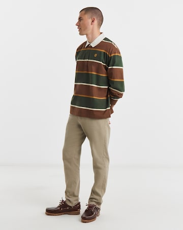Timberland Long Sleeve Rugby Polo Shirt