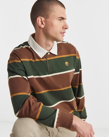 Timberland Long Sleeve Rugby Polo Shirt