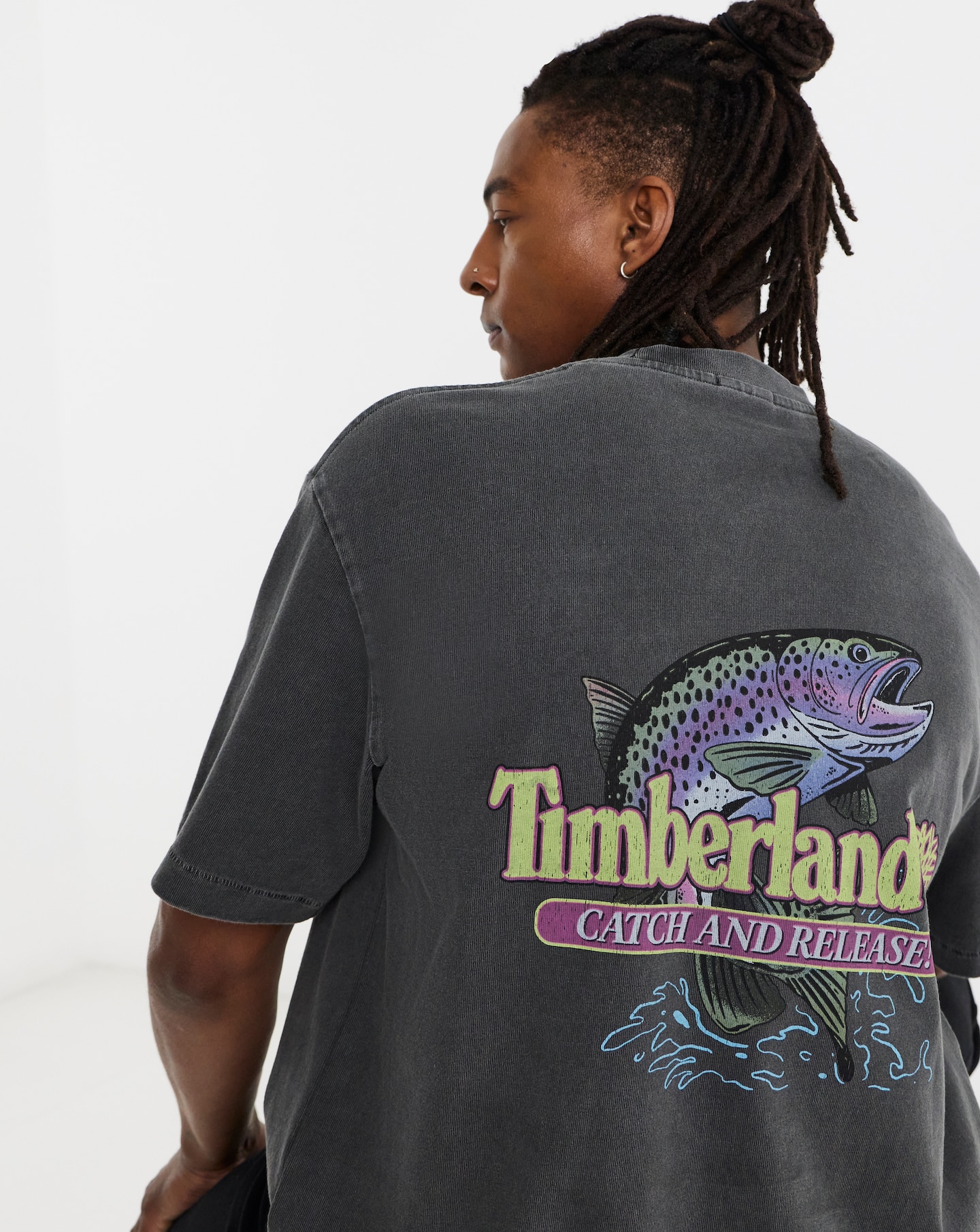 New In - Timberland Fly Fishing Graphic Tee