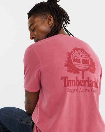 Timberland Rugged Active Gear Back Graphic Tee