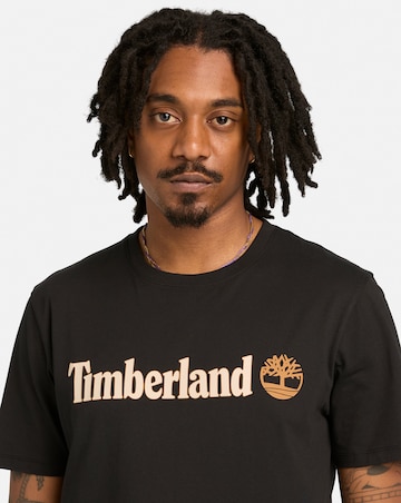 Timberland Linear Logo Short Sleeve Tee