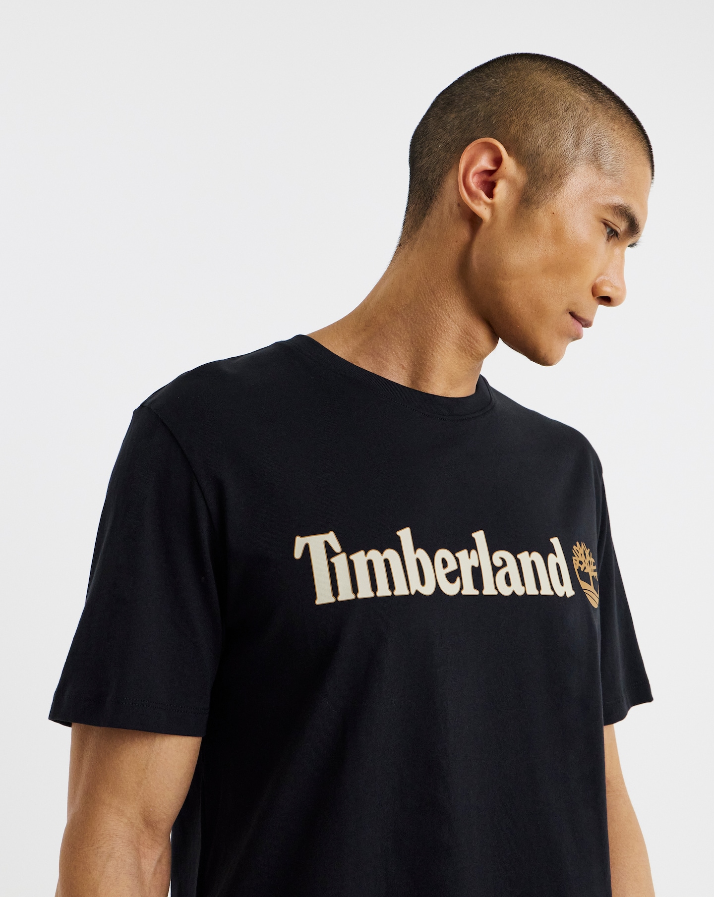 Timberland Linear Logo Short Sleeve Tee