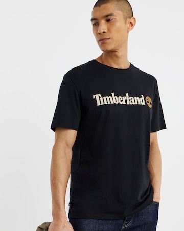Timberland Linear Logo Short Sleeve Tee