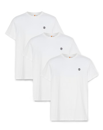 Timberland Dunstan River 3-Pack T-Shirt - White
