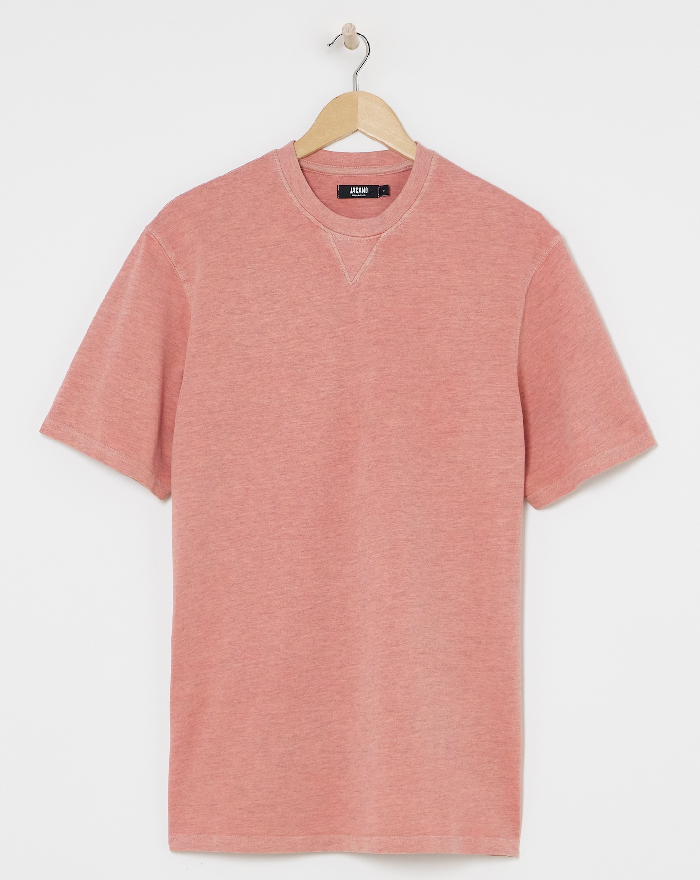Over Dyed Marl Relaxed Fit T-Shirt Long