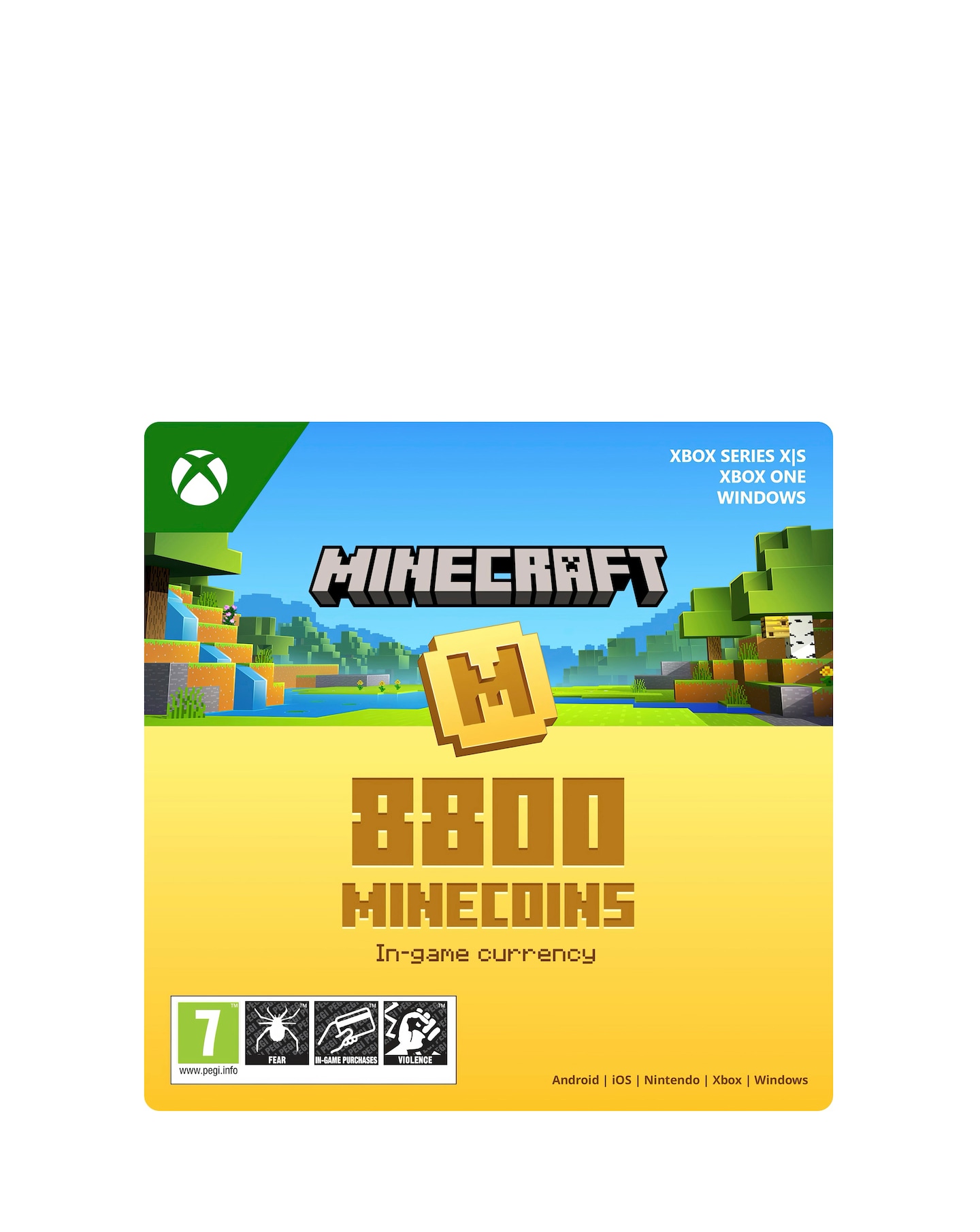 Minecraft Minecoins: 8800 Coins