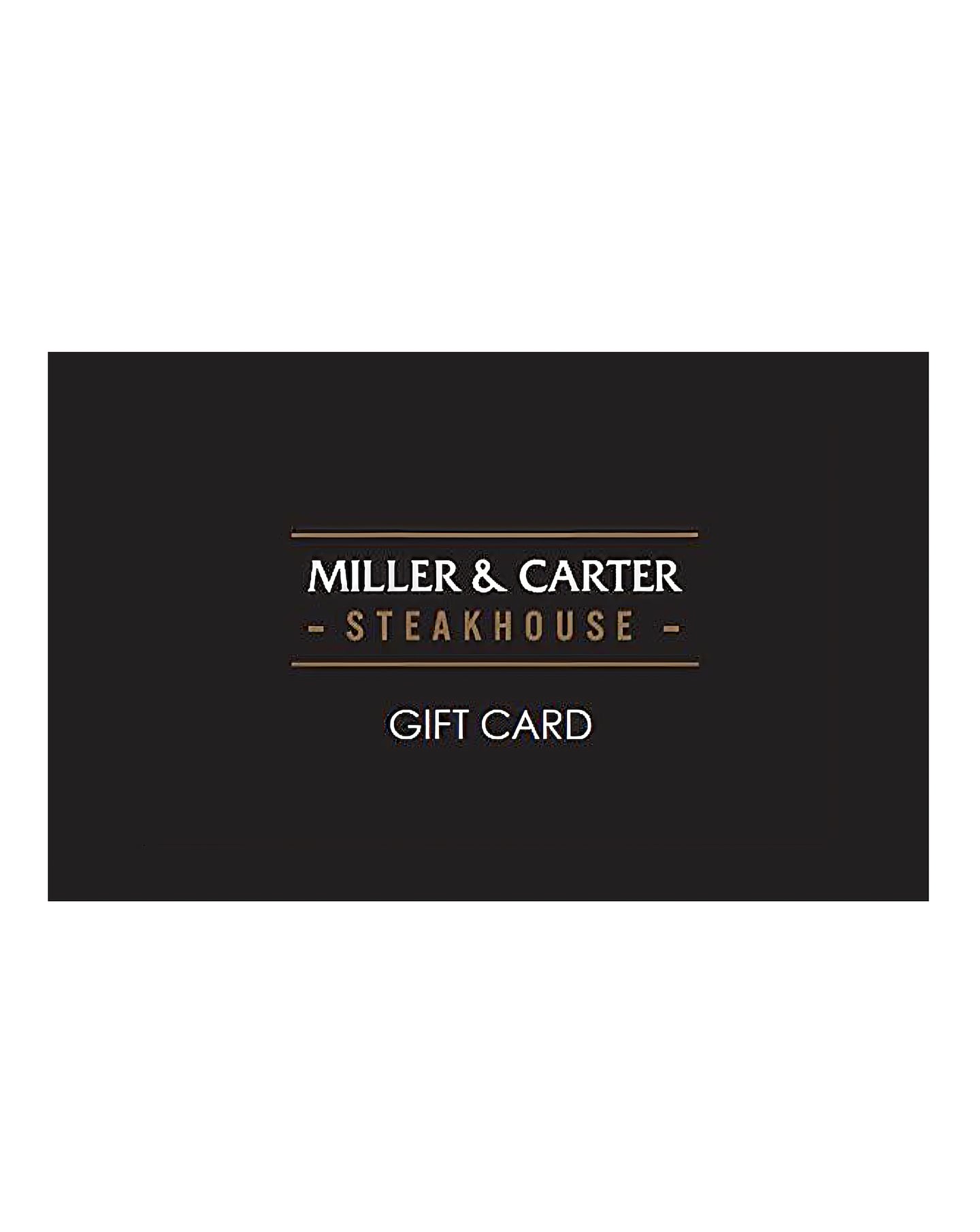 Miller & Carter #100 Gift Card