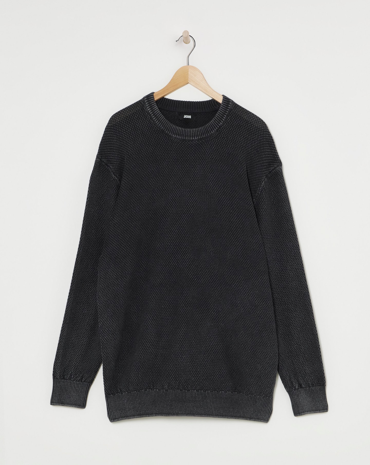 Pigment Dyed Slouch Knitted Jumper