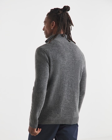 Lambswool 1/4 Zip Jumper