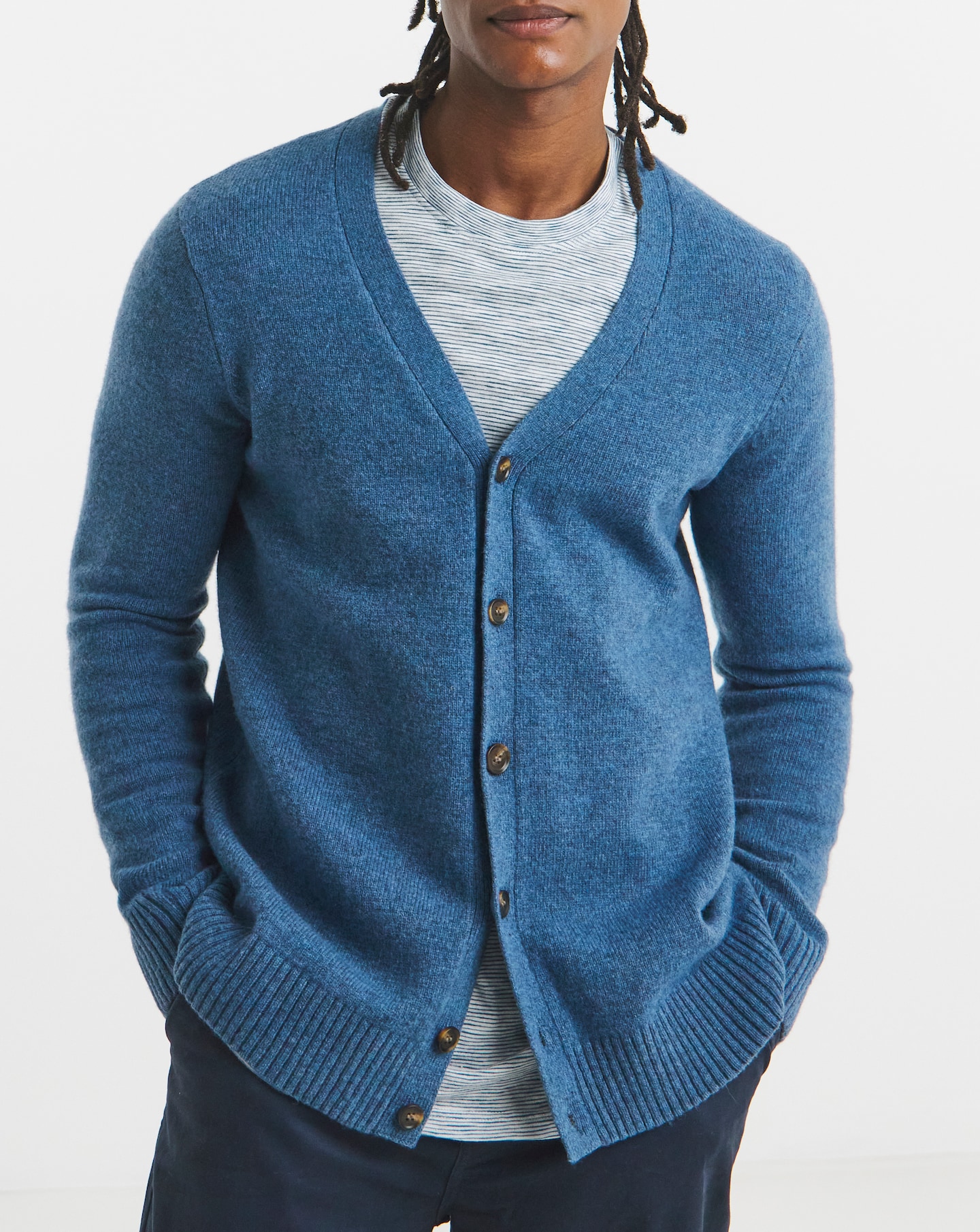 New In - Lambswool Knitted Cardigan