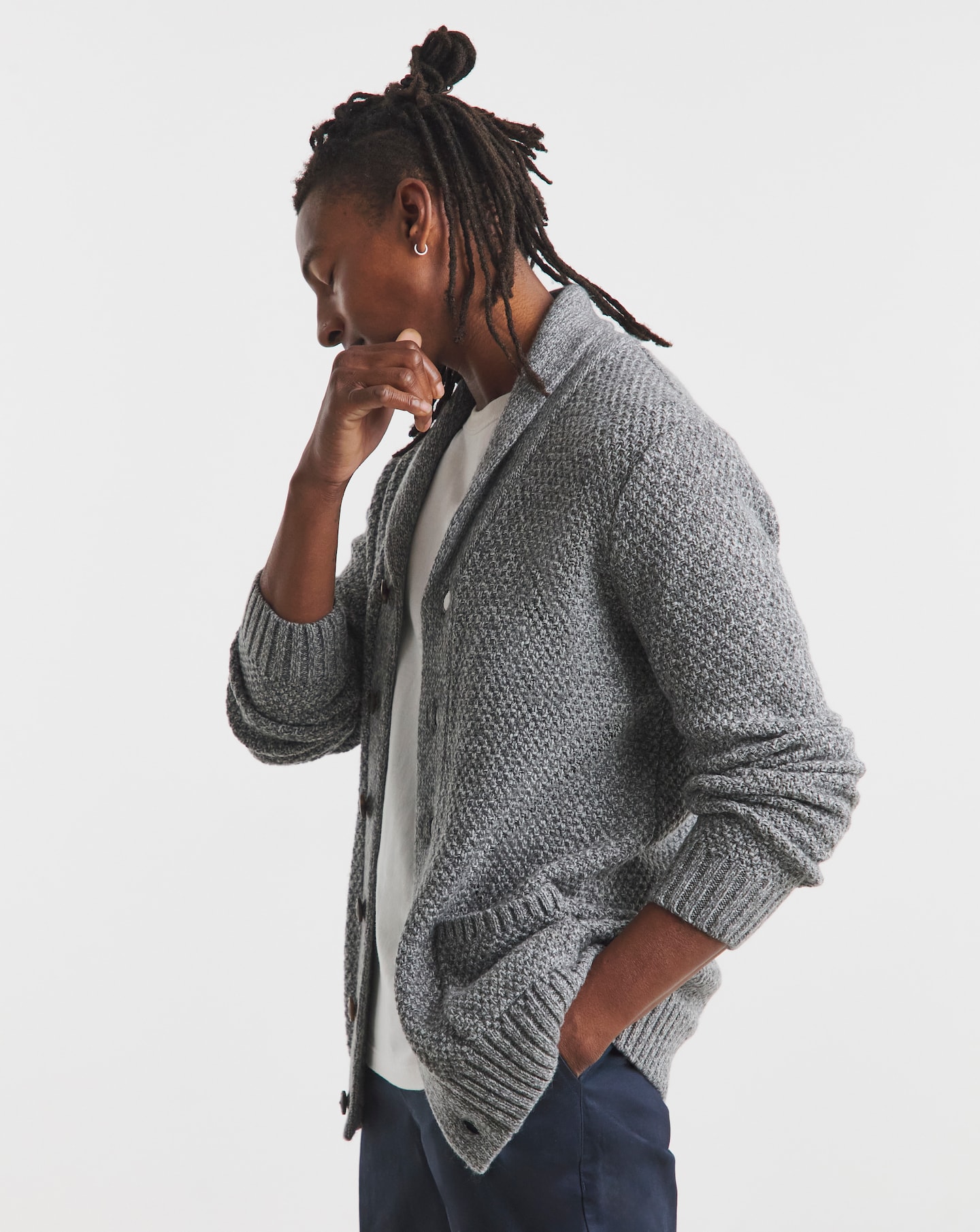 New In - Twist Wool Cardigan