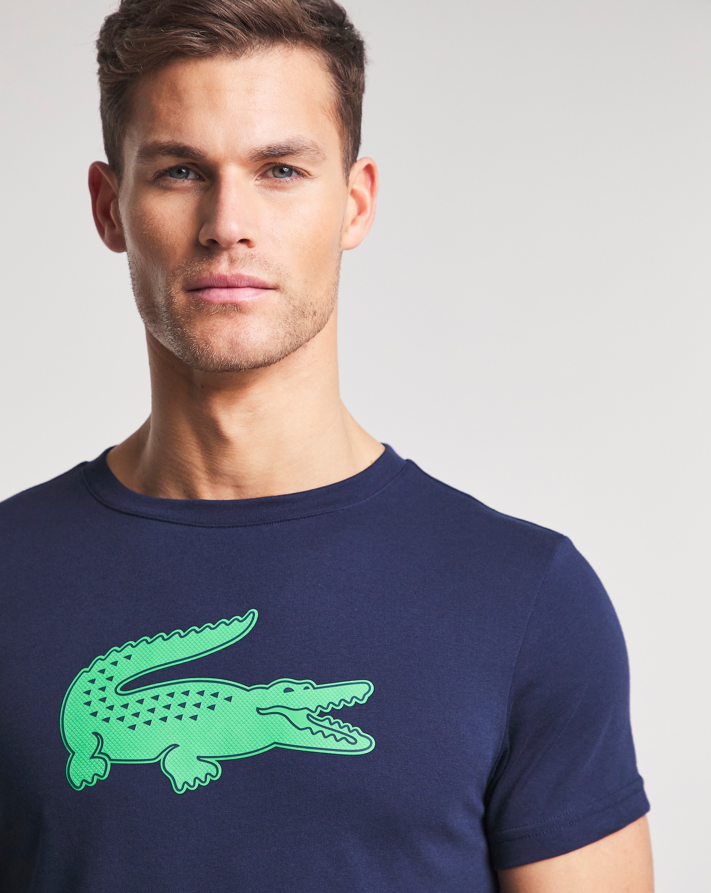 Lacoste Short Sleeve Croc Logo T-Shirt 