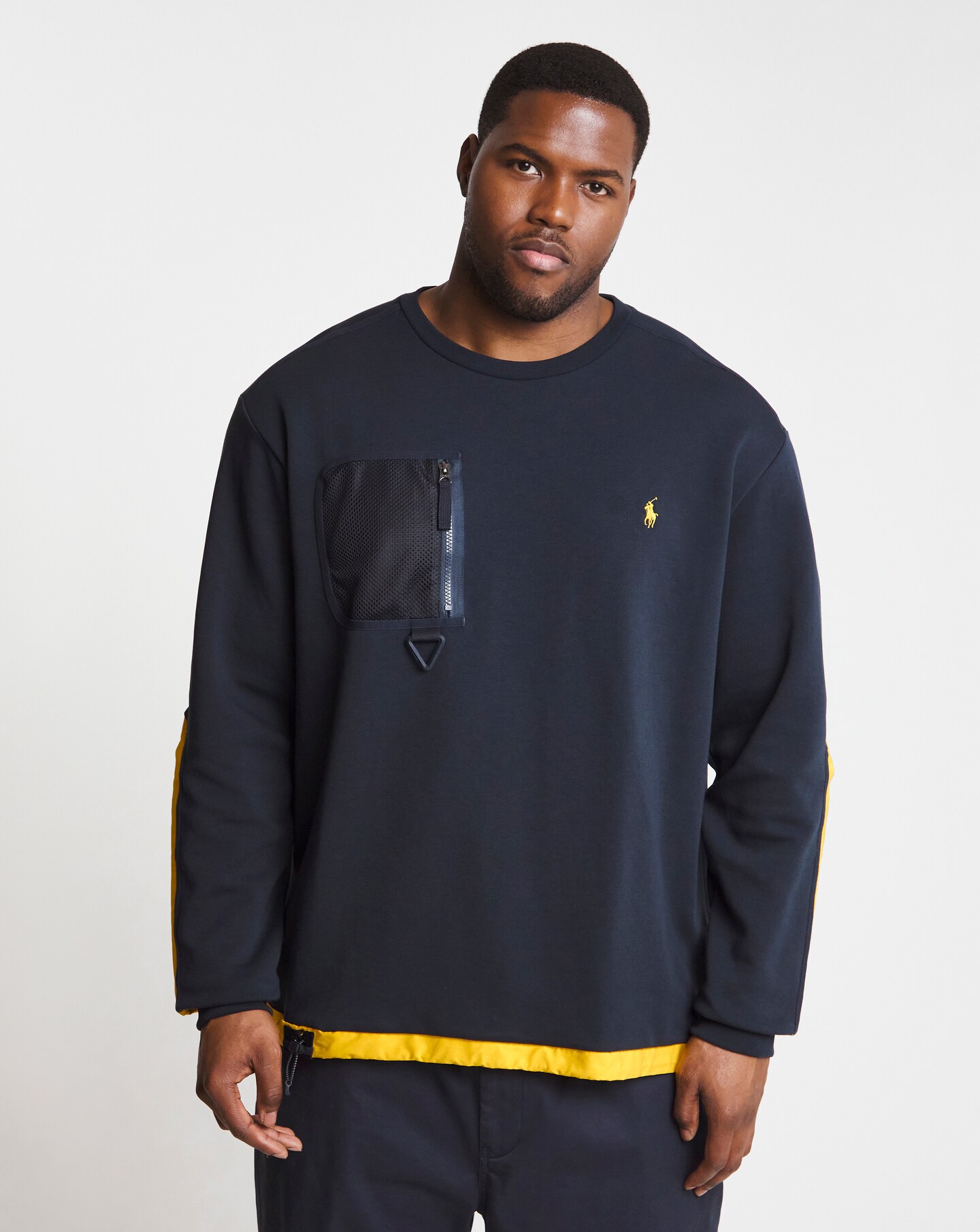 Navy blue polo jogging hot sale suit