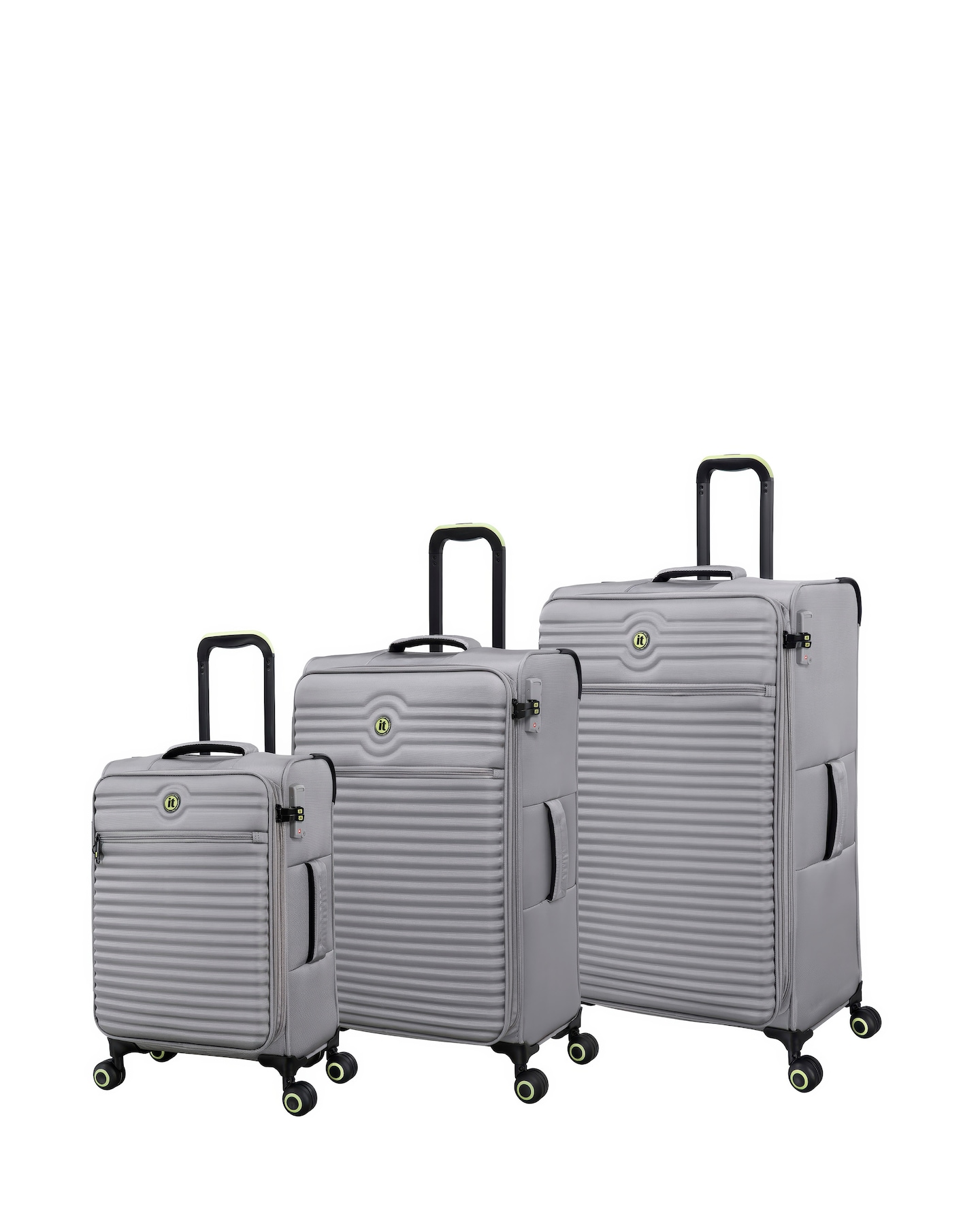IT Luggage Circulator 3pc Suitcase Set