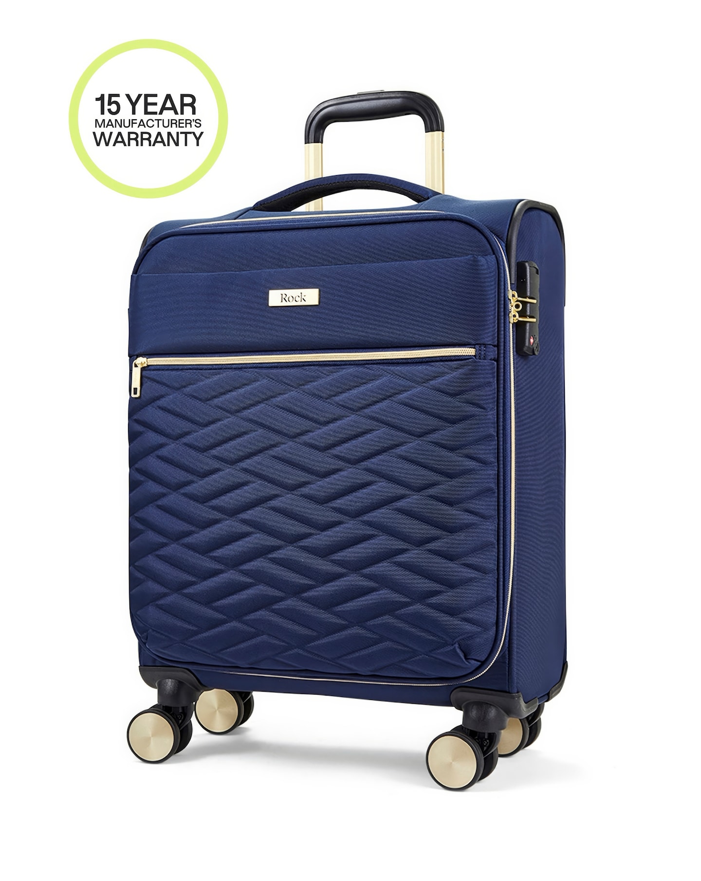 Rock Sloane Cabin Suitcase - Navy