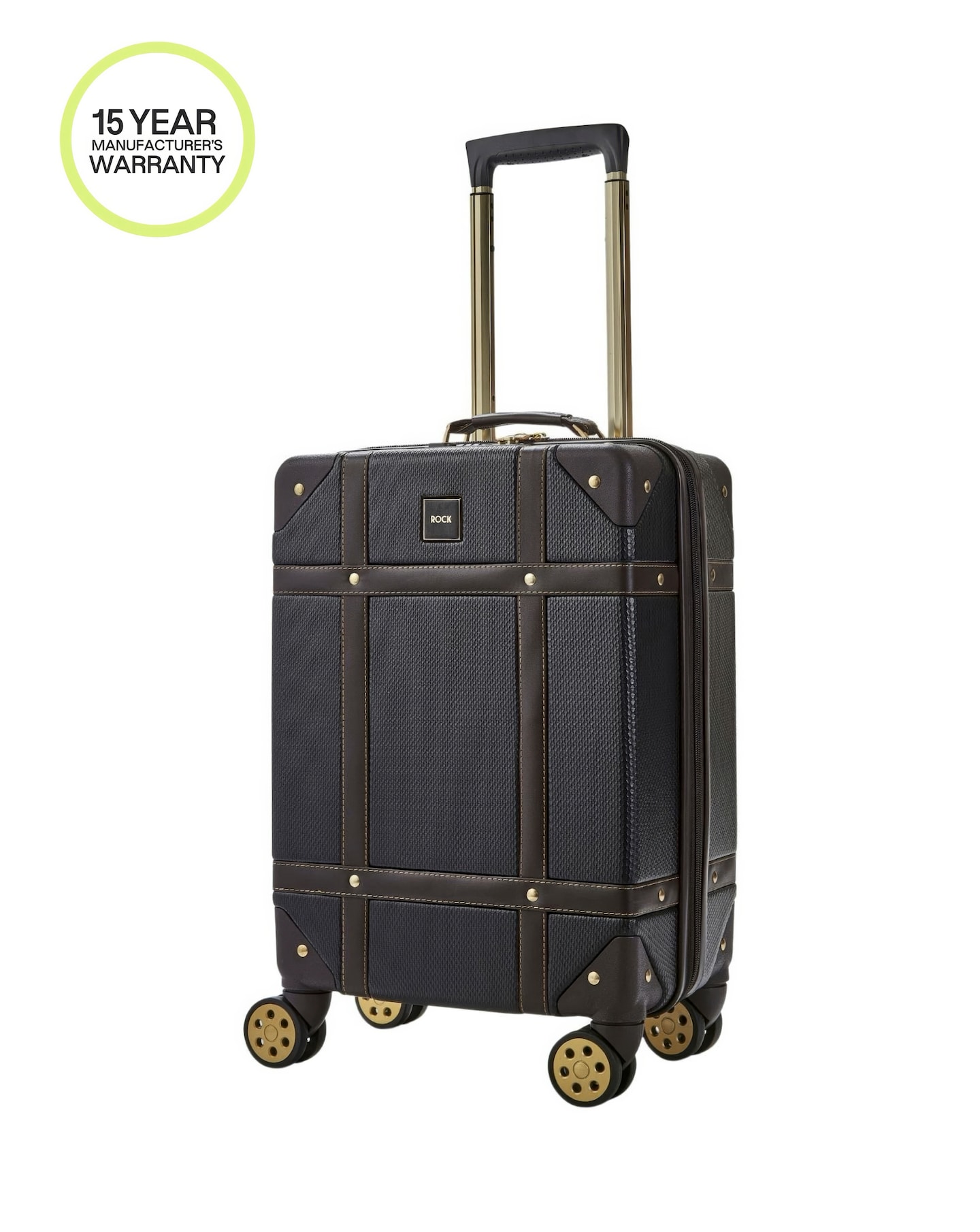 Rock Vintage Cabin Suitcase