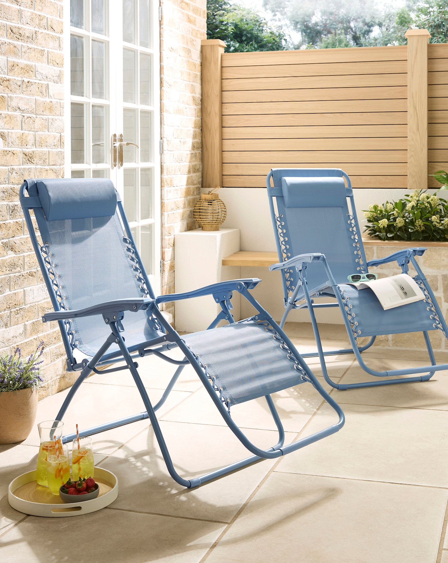 Pair of Zero Gravity Chairs