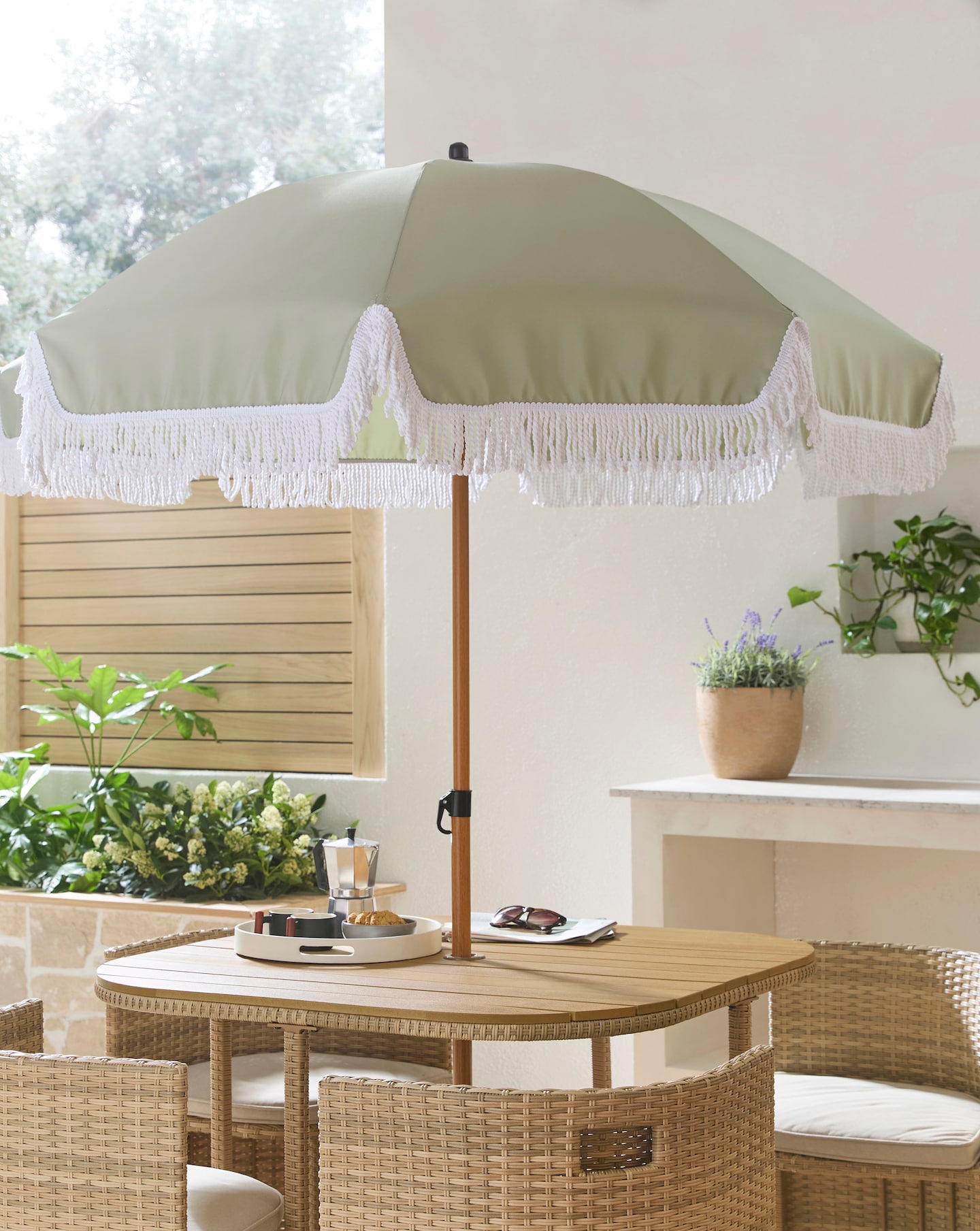 Fringed Parasol - 1.8m