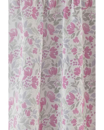 Mia Floral Printed Voile Panel