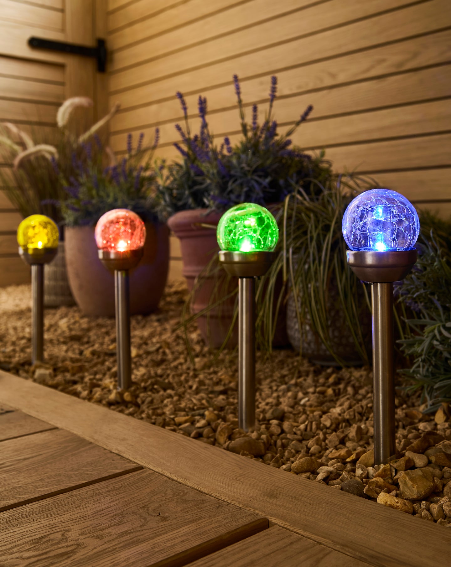 New In - Crackle Ball Colour Changing Lights