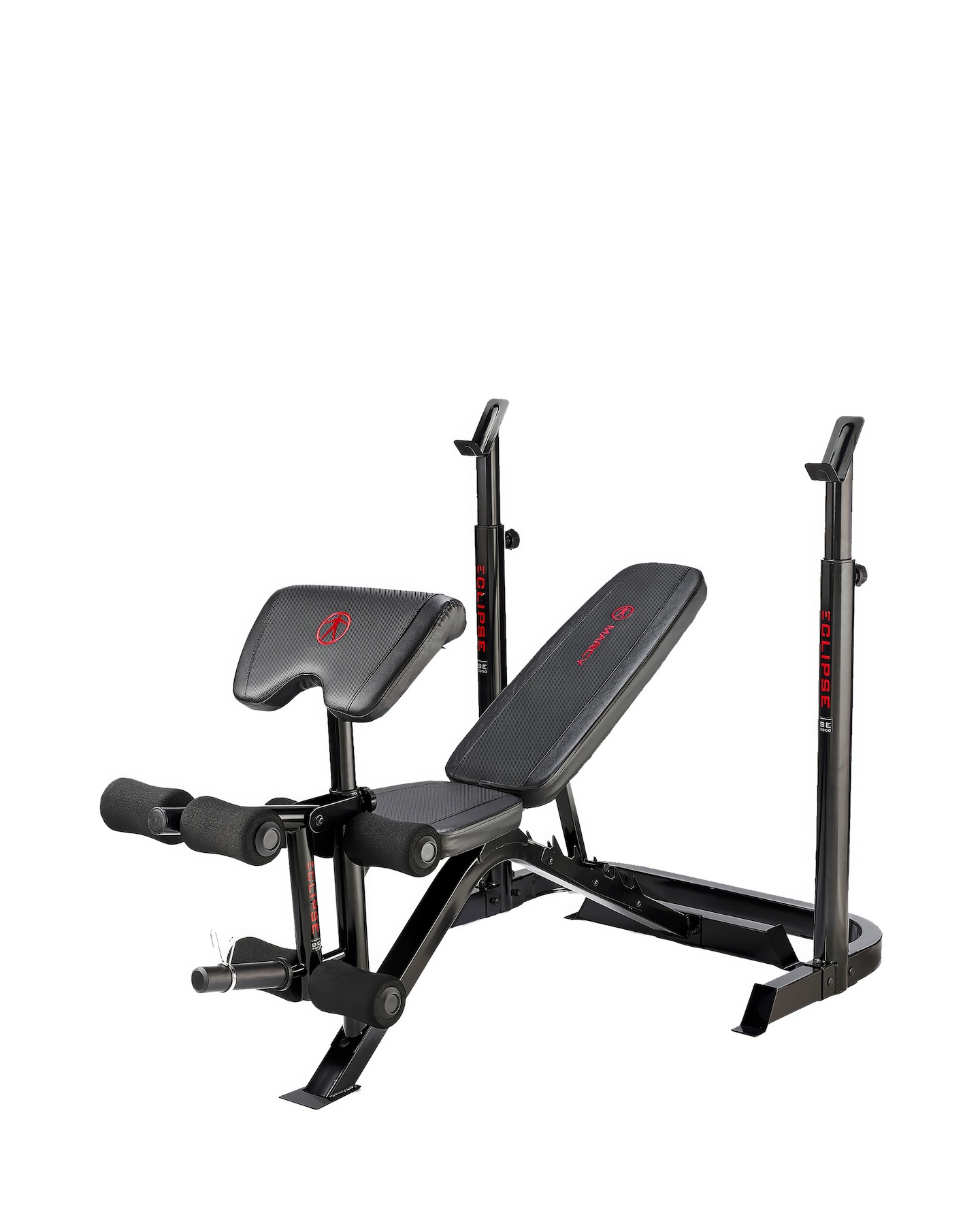 BE3000 Bench and Adjustable Squat Rack
