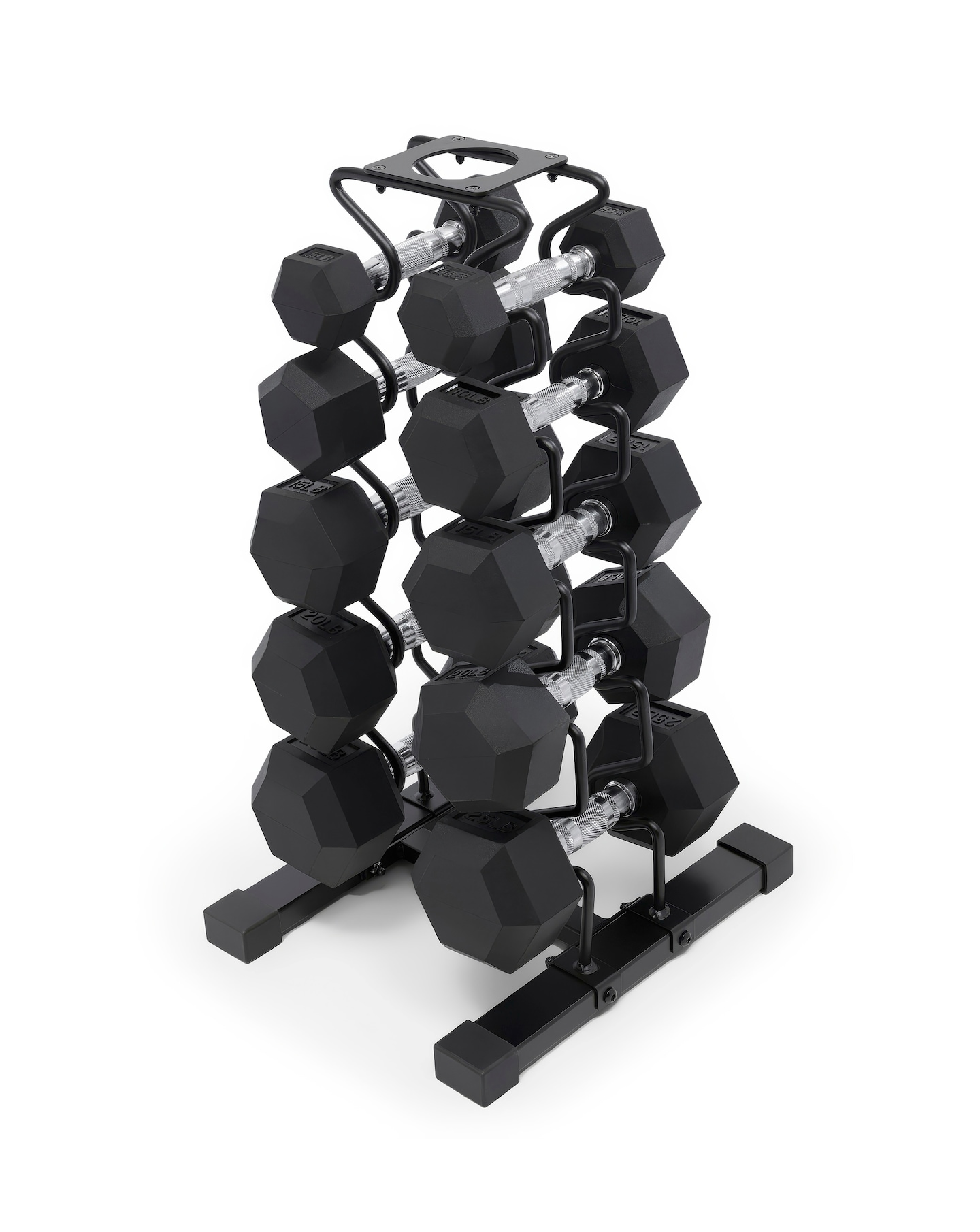 Marcy DBR150 Dumbbell Set 68kg & Rack