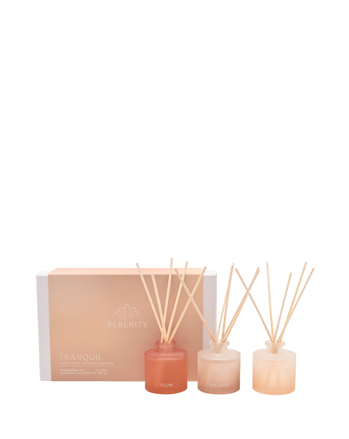 New In - 'Tranquil' 50ml Diffusers Set of 3