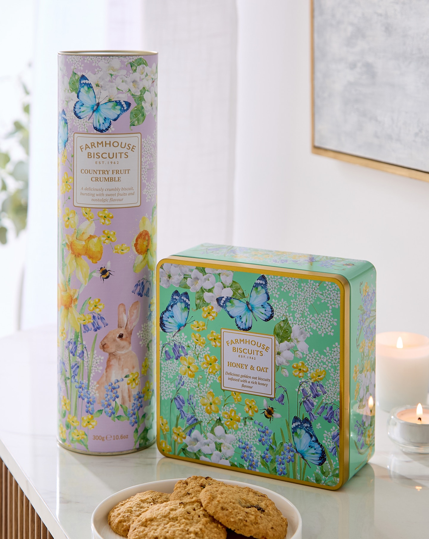 New In - Farmhouse Biscuits Tube & Tin bundle