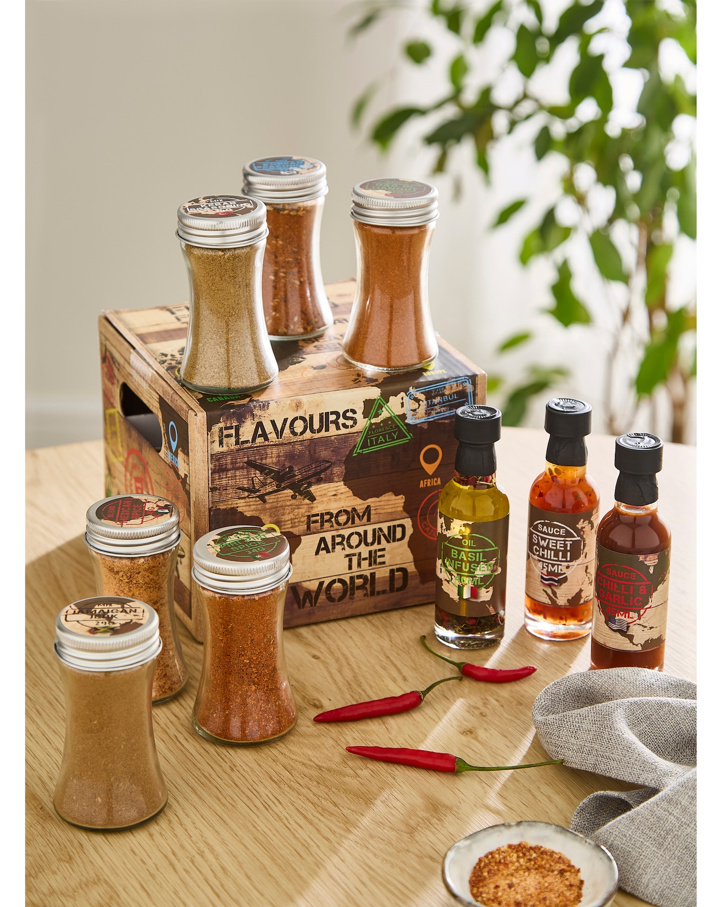 New In - Around the World Seasoning Gift Set
