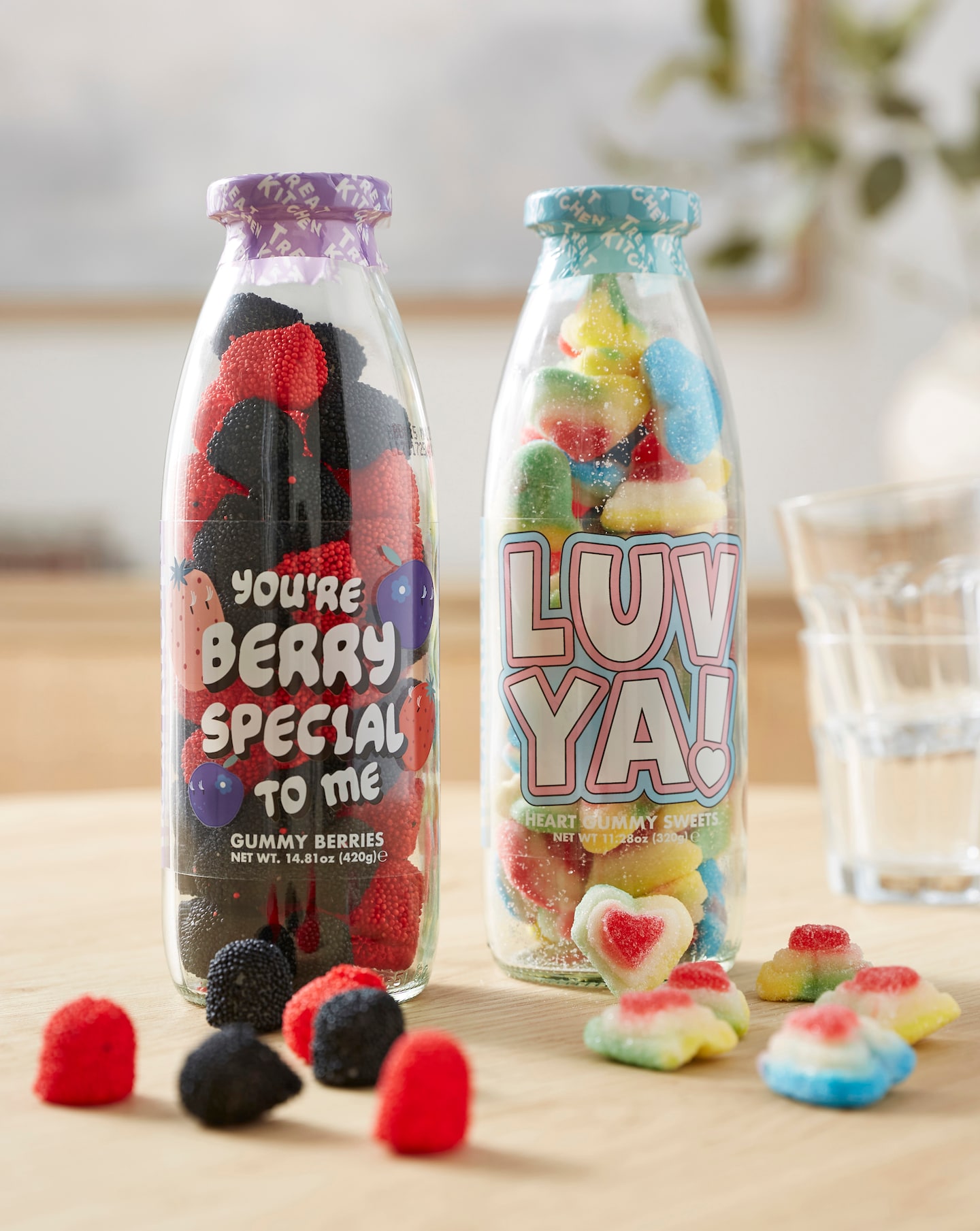 New In - Treat Kitchen Luv Ya Sweet Bottles