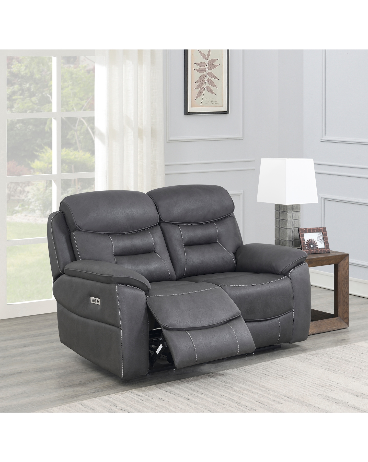 New In - Horwich Power Recliner 2 Seater Sofa