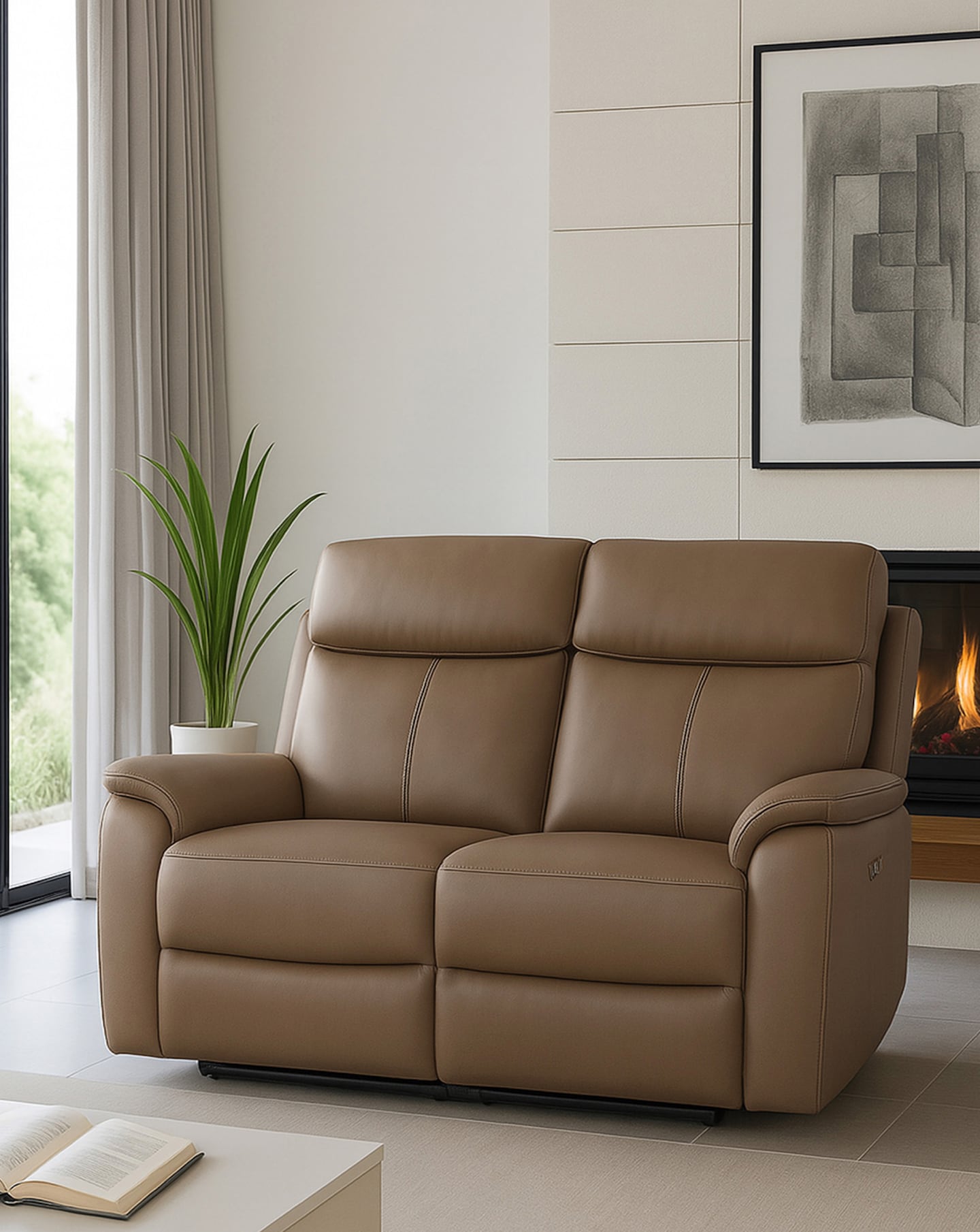 Aspire Kingsmere Power Recliner 2 Seater