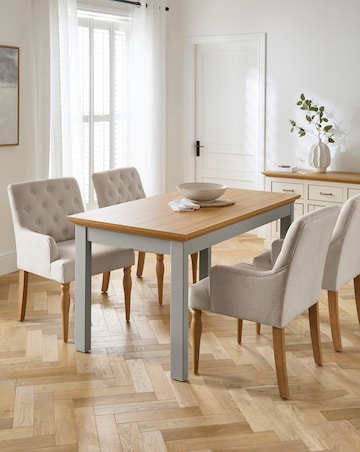 Ashford Dining Table with 4 Mae Chairs