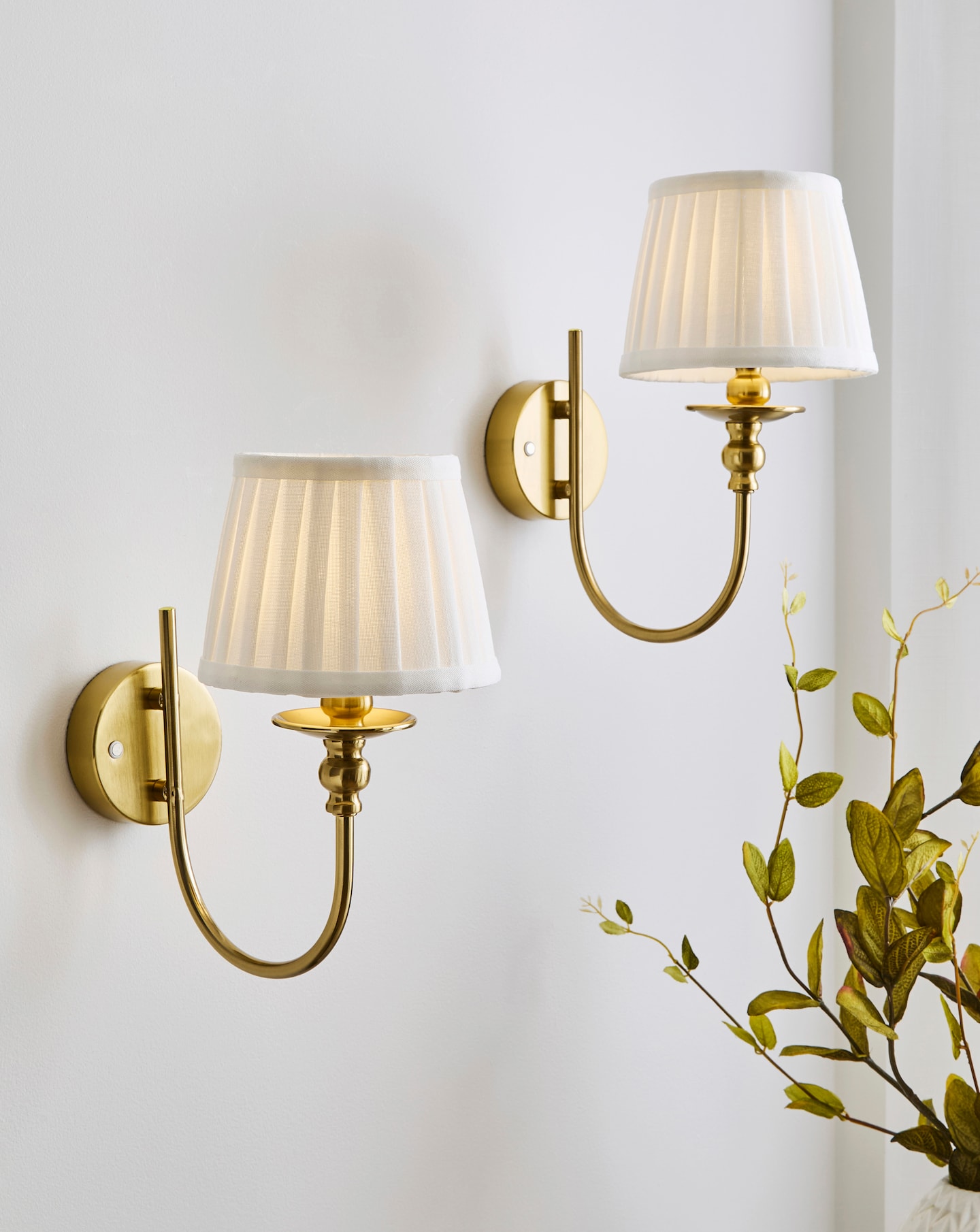 New In - Pair of Rechargeable Wall Lights