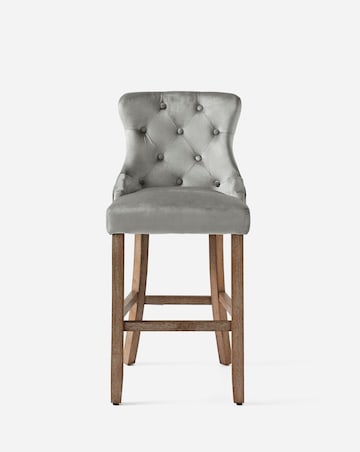 Mabel Velvet Barstool