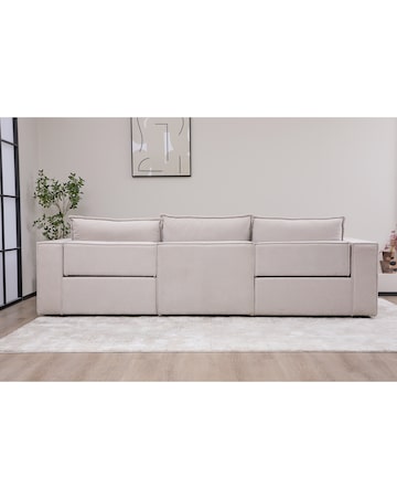 Campbell 3 Seater Power Recliner Sofa