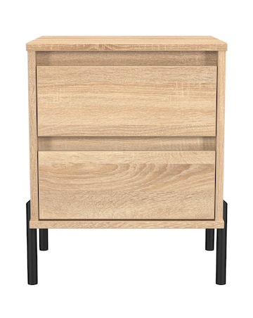 Sloan 2 Drawer Bedside