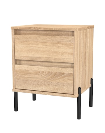 Sloan 2 Drawer Bedside