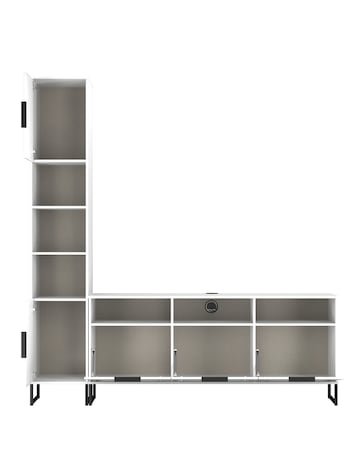 Hayden Ready Assembled Left Hand Media Unit
